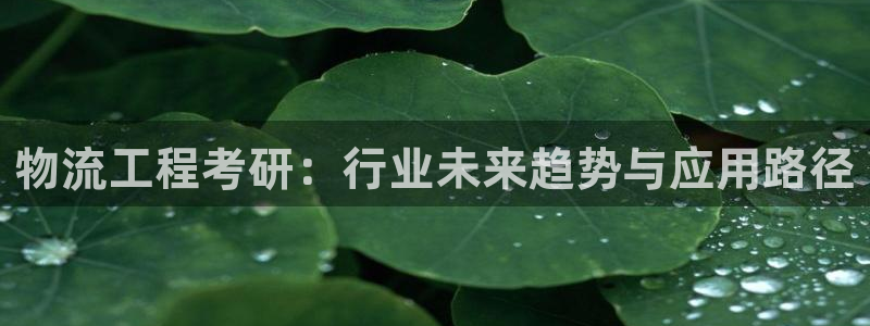 狗子28注册登录流程：物流工程考研：